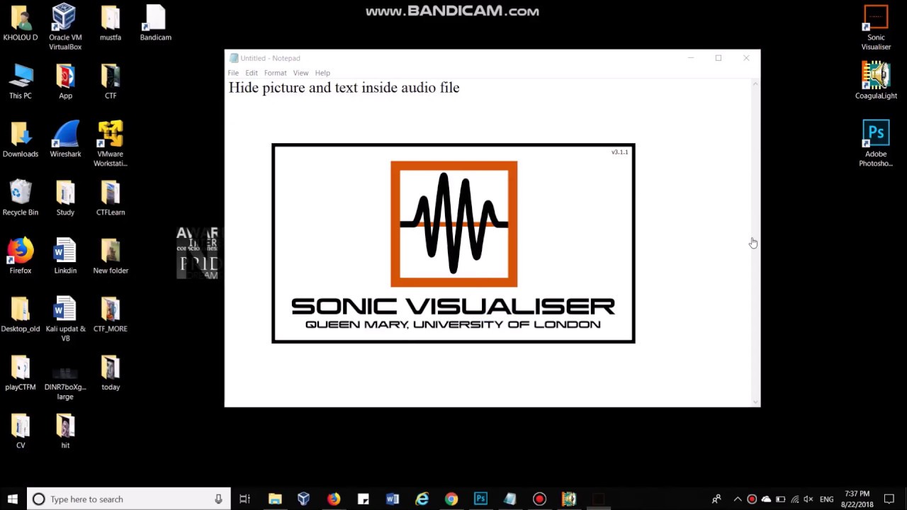 Embedding Hidden Text or Images Within Audio Files Using Steganography