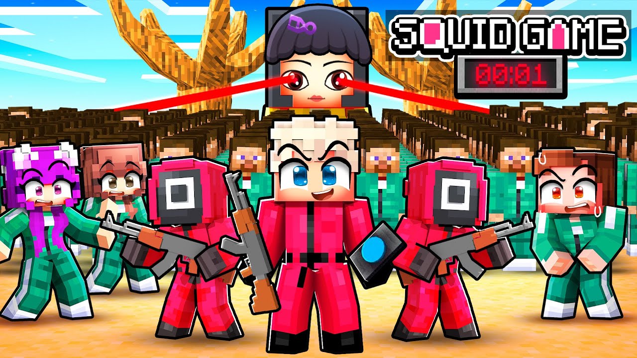 LUMI startet eigenes Squid Game 2 in Minecraft! 🦑 Mit Freunden erleben