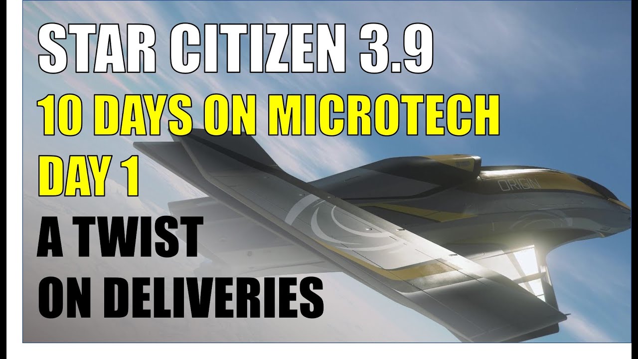 Star Citizen 3.9.1: 10 Days on MicroTech 🚀