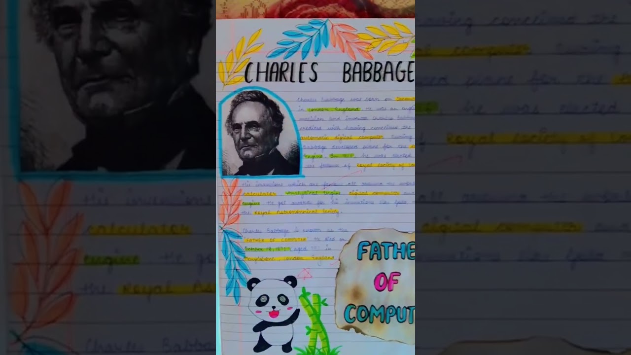 Charles Babbage: Father of the Computer 💻