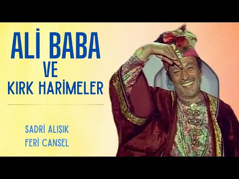 Ali Baba ve Kırk Haramiler Türk Filmi | FULL | Sadri Alışık | Feri Cansel