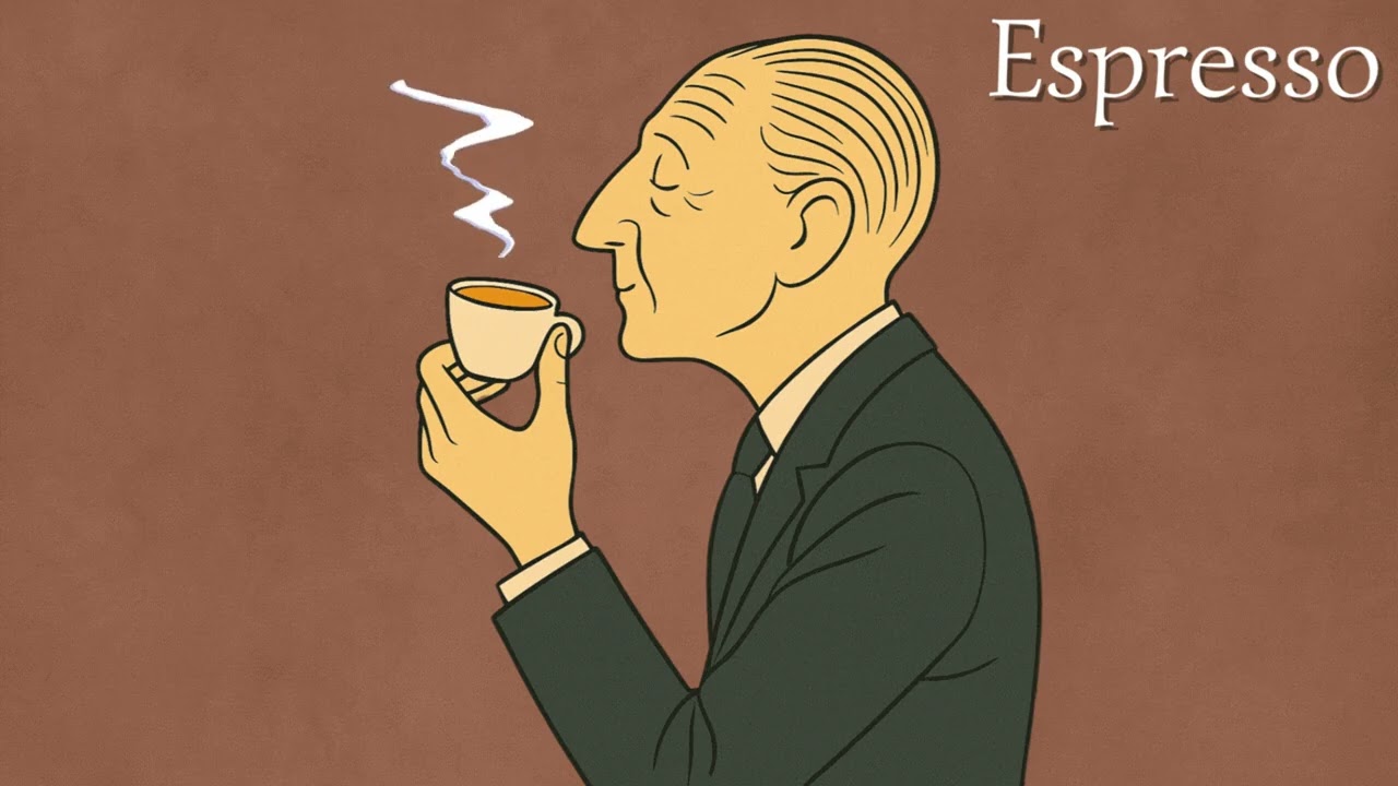 Cinematic Espresso Moment β