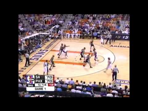 Phoenix Suns vs San Antonio Spurs Game 1 2005 WCF Full Higlights