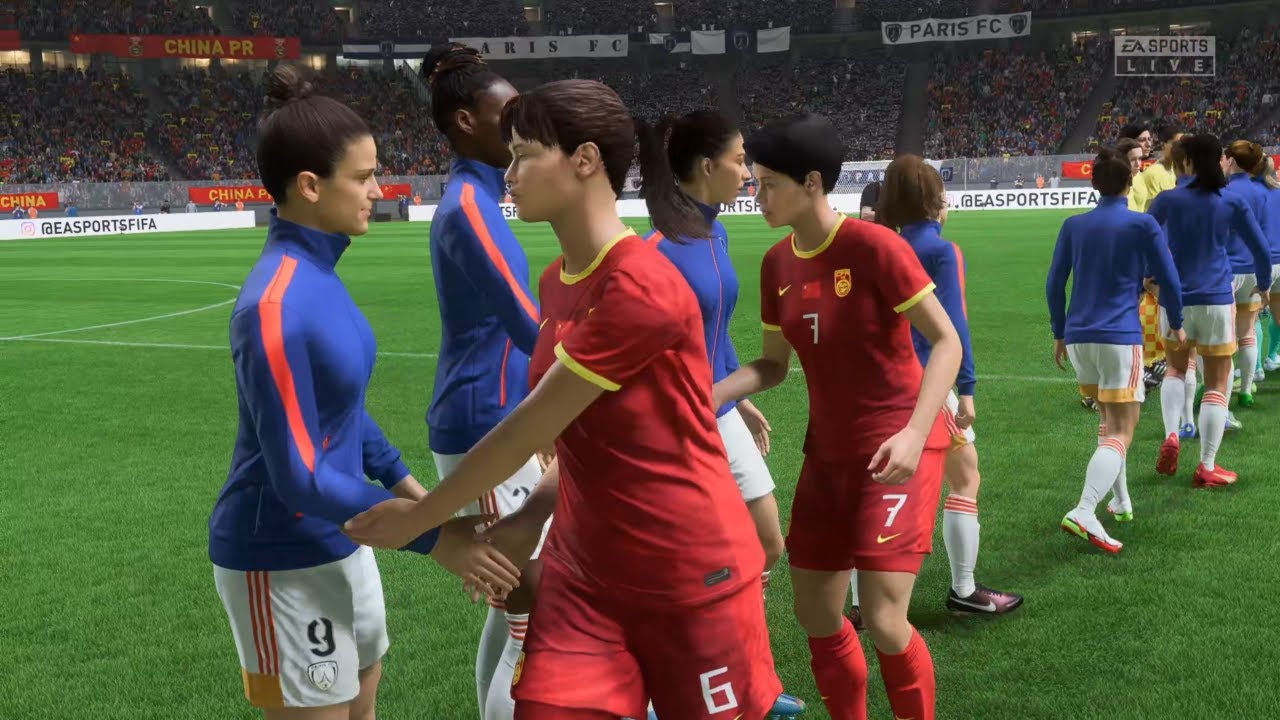China vs Paris Women's Friendly | FIFA 23 Gameplay