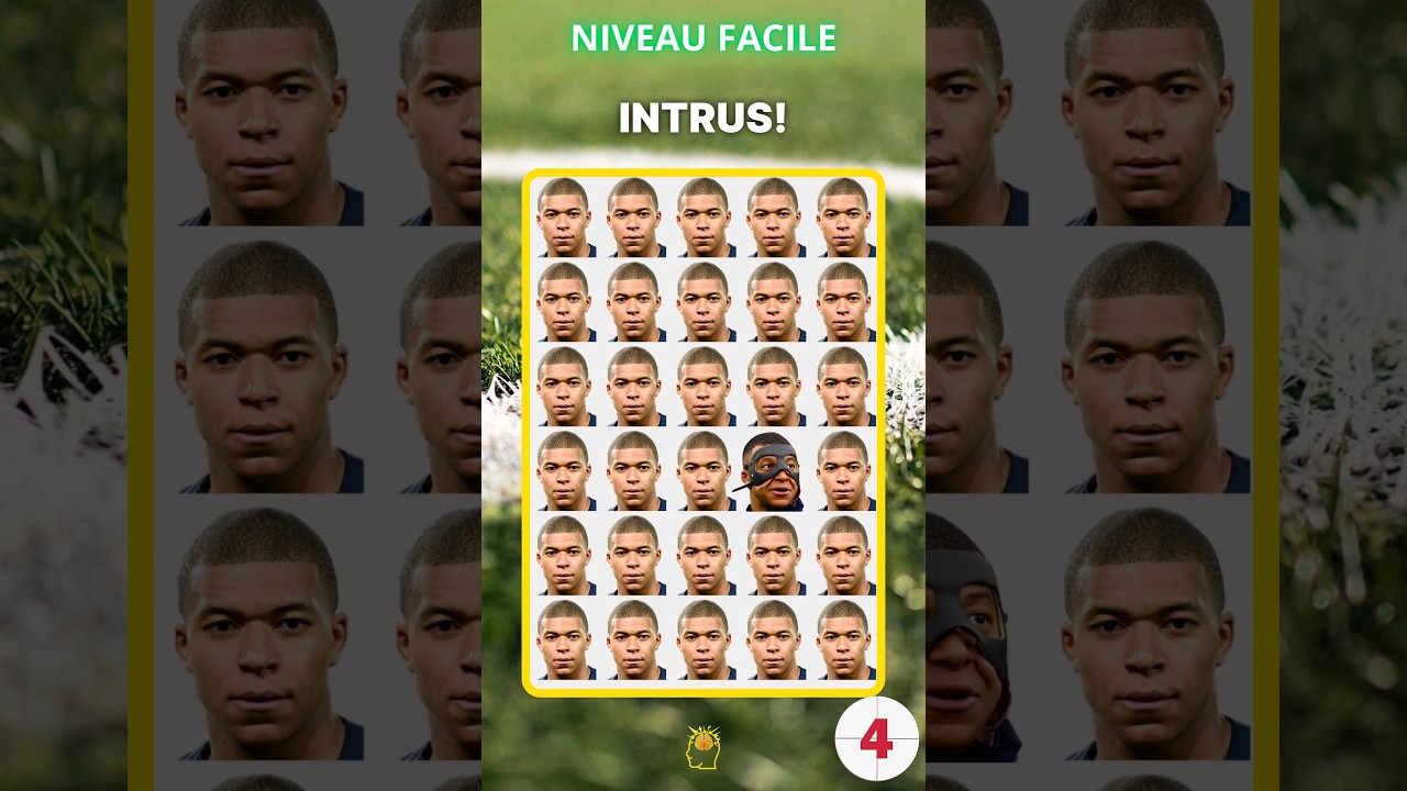 Trouve l'intrus dans ce quiz football ⚽