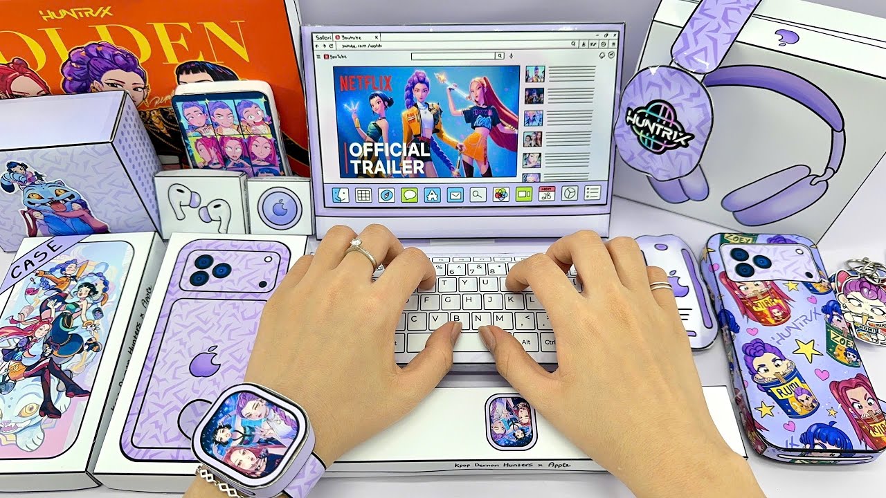 Apple X KPOP DEMON HUNTERS Blind Bag Unboxing | $1000 Value! 📱💻