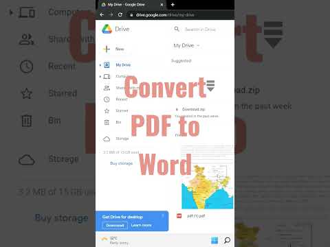 How to Convert PDf to Word #word #pdf