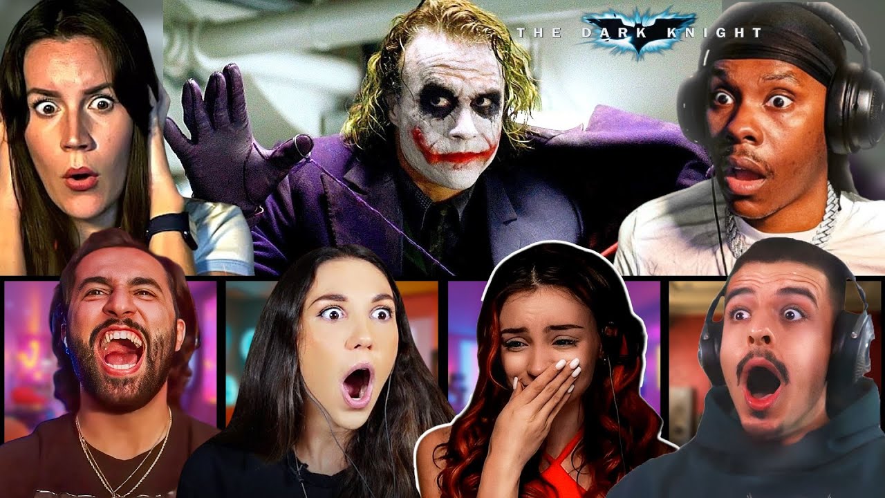 Joker Magic Trick Reactions | The Dark Knight (2008) 🎭
