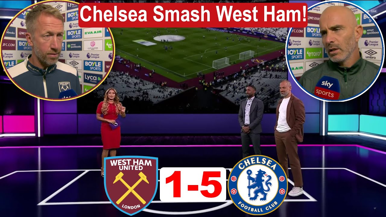 Chelsea Dominates West Ham 5-1: Key Player Performances & Match Highlights ⚽