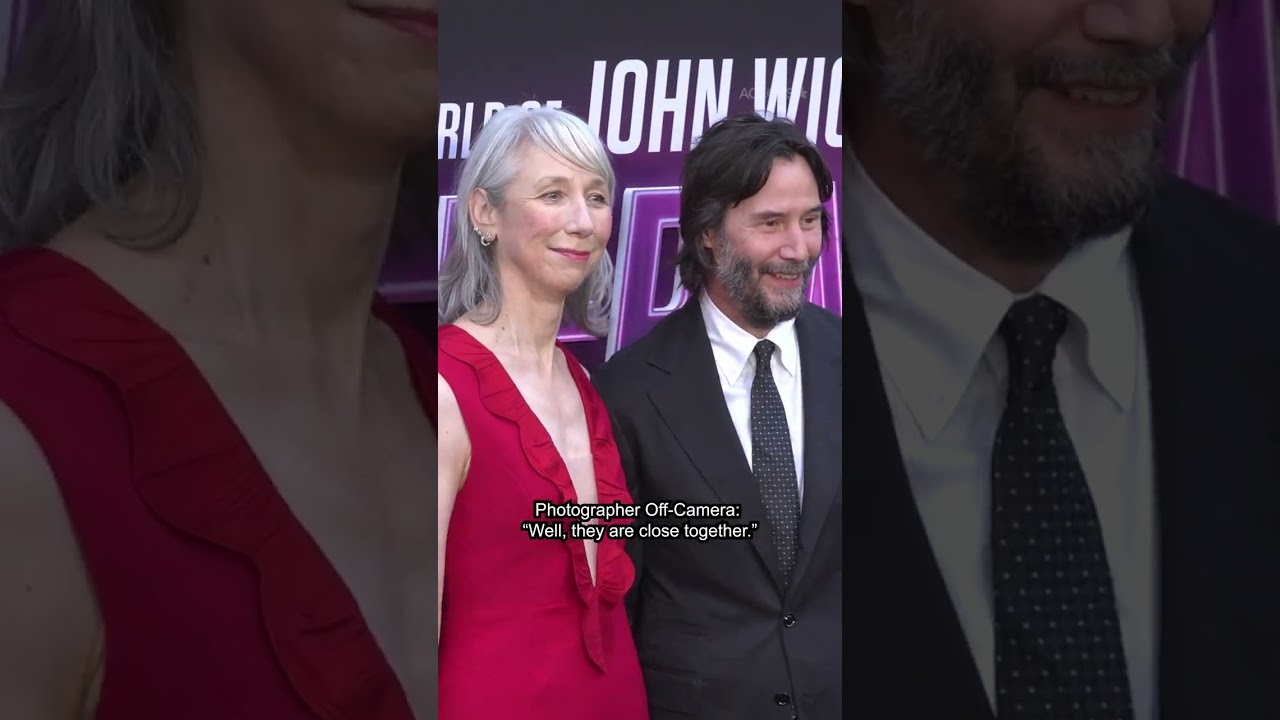Keanu Reeves & Alexandra Grant Stun on 'Ballerina' Red Carpet ✨