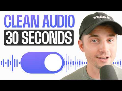 How to REMOVE Background Noise 🔉 | AI Clean Audio