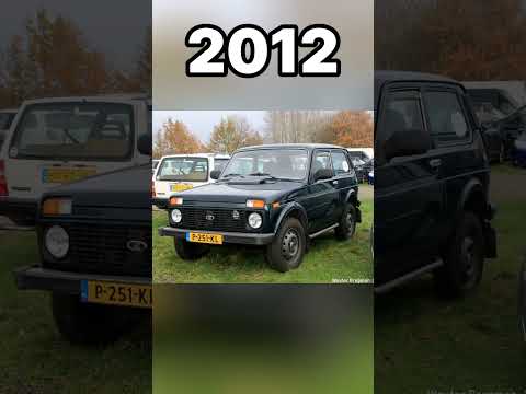 Evolution of Lada Niva (1980/2024)#lada #ladaniva #ladaniva4x4 #evolution #vintage #viral #shorts