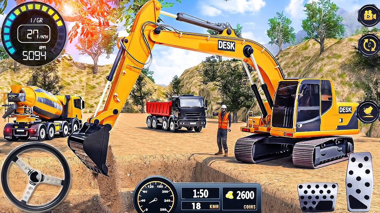 City Road Builder 3D: Highway Excavator Simulator π§