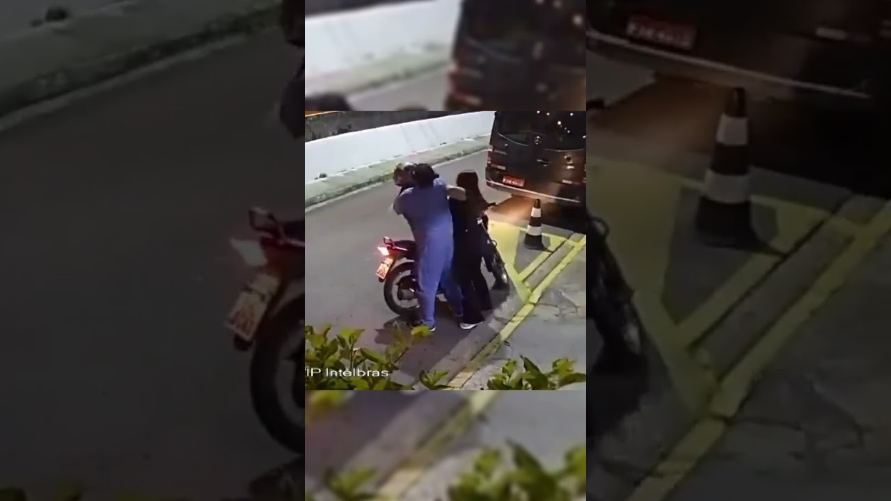 Rider Attempts Robbery, Immediately Regrets😬