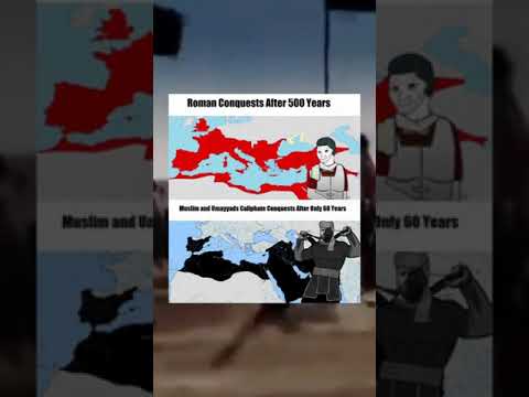 Roman vs Muslim Conquests in History 🏰