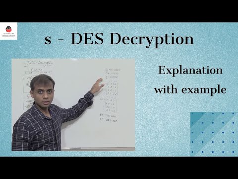 S - DES Decryption || Simplified data encryption standard(S-DES) || Explanation with example