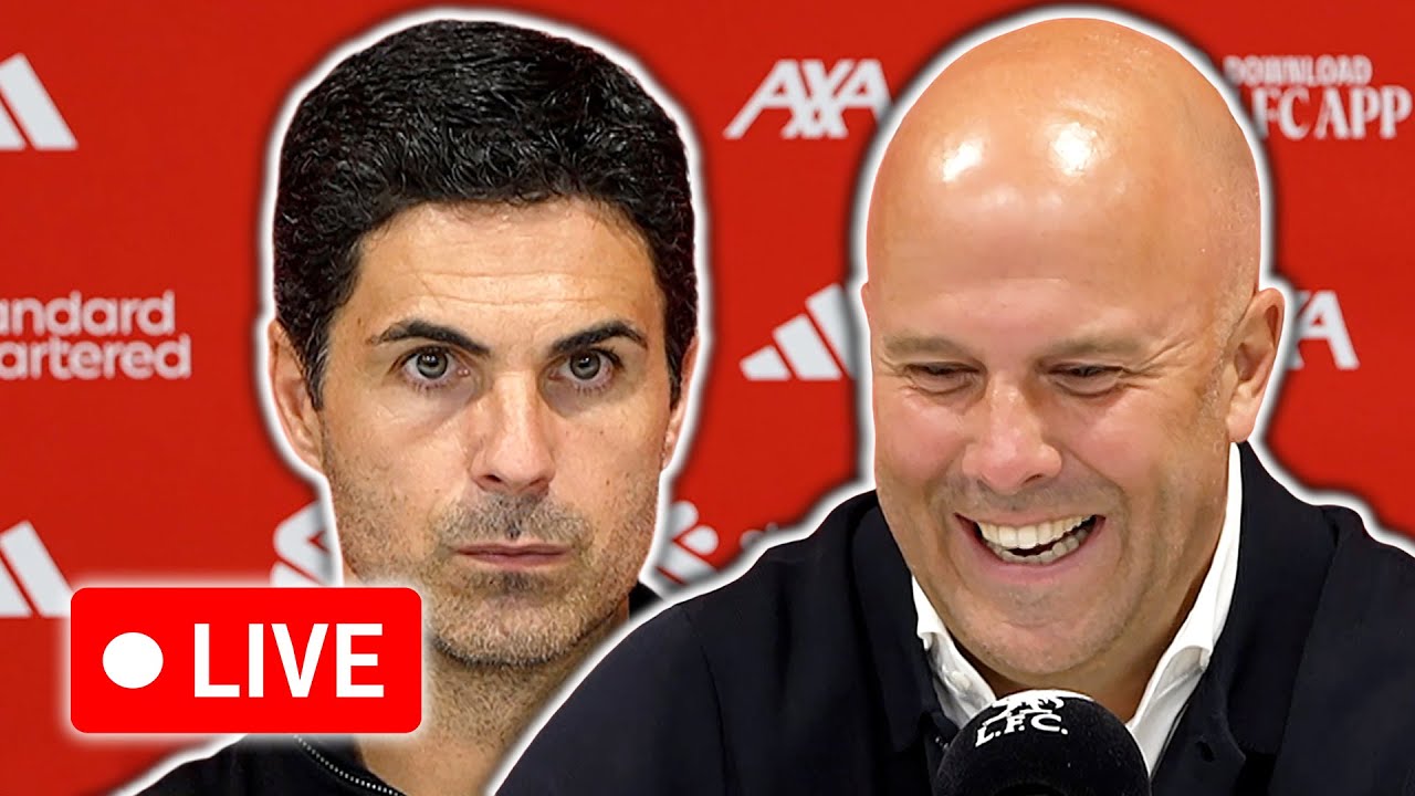 Live Post-Match Press Conference: Arne Slot & Mikel Arteta Discuss Liverpool 1-0 Arsenal ⚽