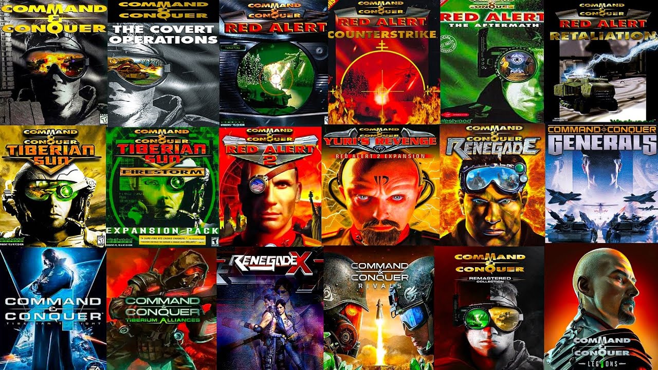 The Evolution of COMMAND & CONQUER Games (1995-2023)