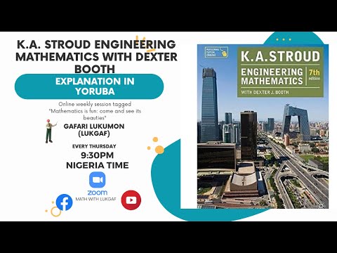 KA Stroud Engr Math 1 - Why the book? | Arithmetic
