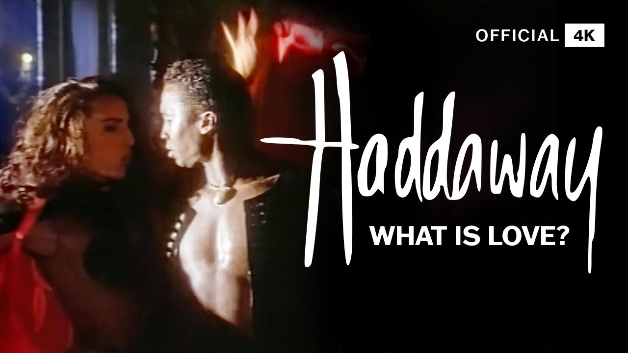 Haddaway - What Is Love [Official 4K] | The Ultimate 90s Dance Anthem 🎶