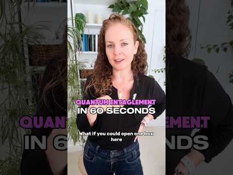 Quantum Entanglement Explained in 60 Seconds#QuantumComputing #Entanglement #Tech