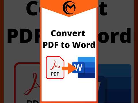 How to Convert PDF to Word file in Microsoft Word
