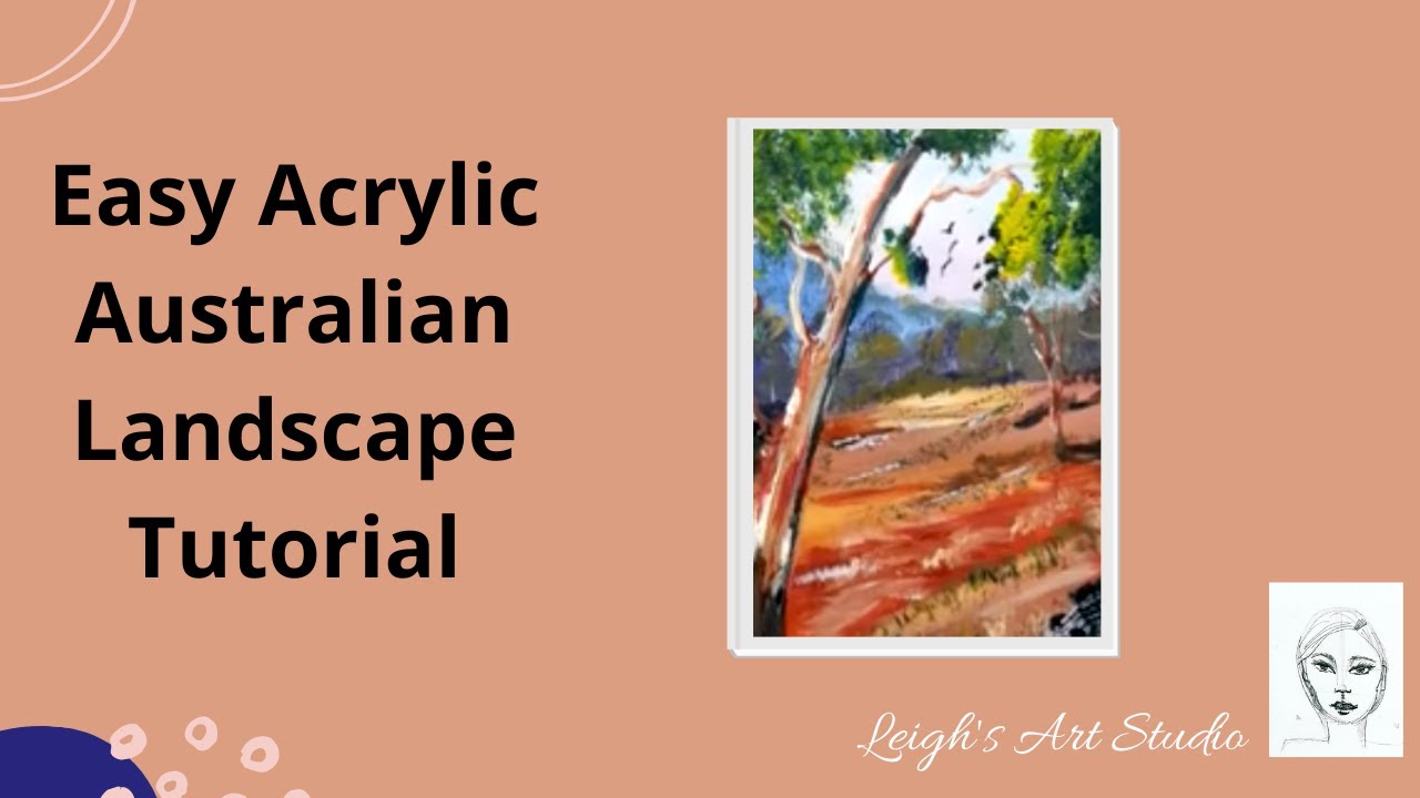 Easy Guide to Painting Australian Landscape π¨