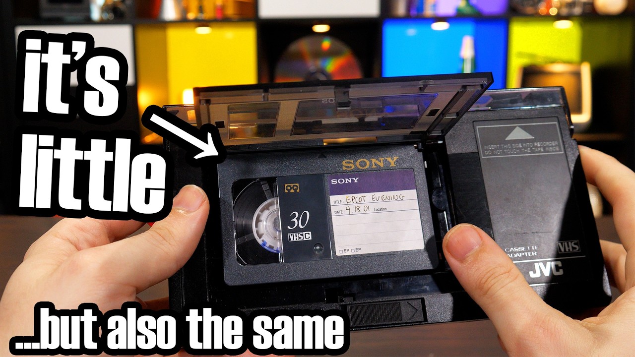 VHS-C: A Clever and Practical Idea 📼