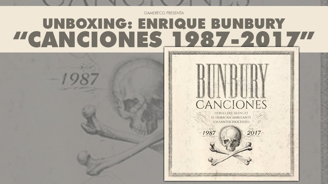 Unboxing Enrique Bunbury 'Canciones 1987-2017' 🎶