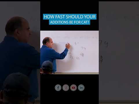 Mastering Addition Speed for CAT Exam!Tips By Arun Sharma #mba #catpreparation #cat2023 #calculation