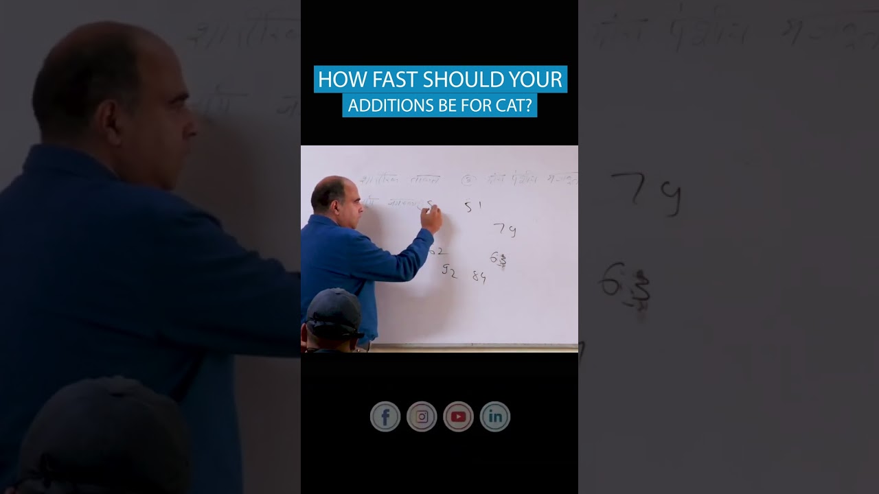 Boost Your CAT Math Skills: Arun Sharma's Tips to Master Addition Speed 📊