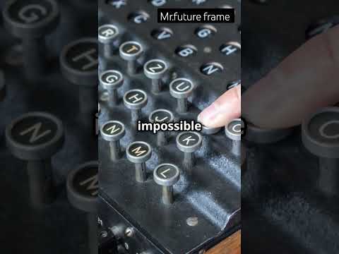 The Mystery of the Enigma Machine: How a Typewriter Almost Won WWII🗿
