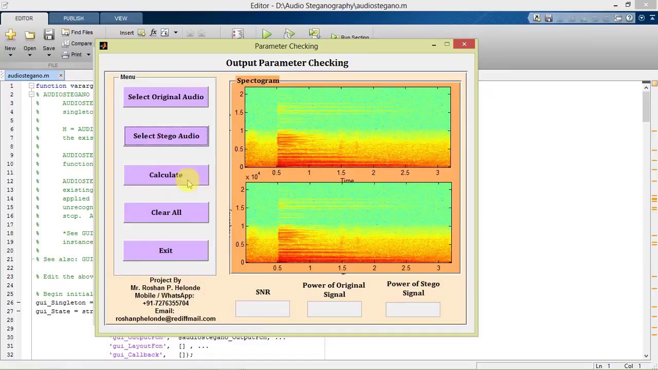 Audio Steganography in MATLAB: Hide Secrets 🎵