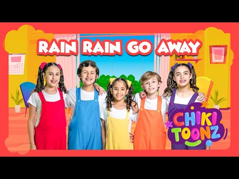 Rain Rain Go Away | Chiki Toonz | Children's songs #song #kidsvideo