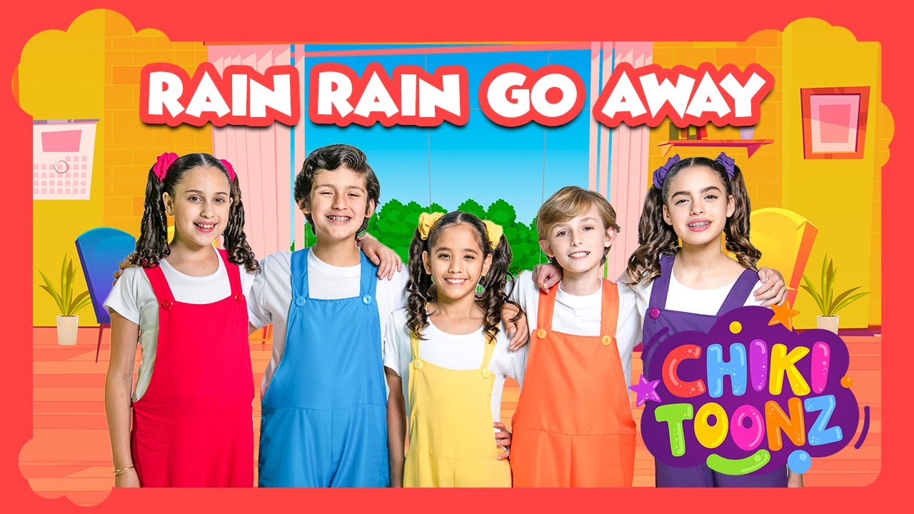 Rain Rain Go Away | Fun Kids Nursery Rhyme 🌧️