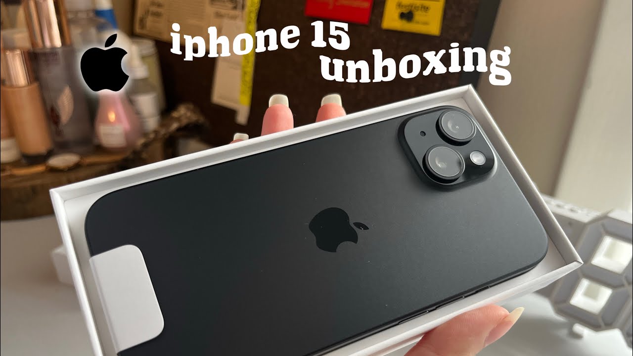 iPhone 15 Unboxing & Review: Black 128GB 📱