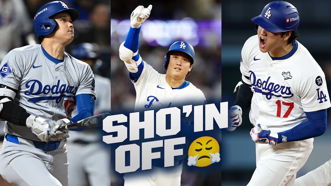 Shohei Ohtani's 11 Postseason Homers (2024-2025) with Dodgers ⚾