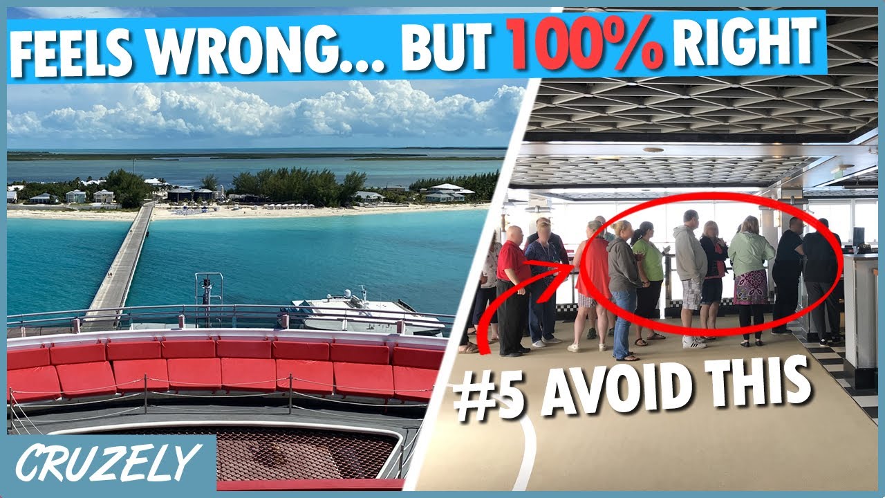 10 Cruise Tips That Feel Wrong But Are Right 🚢