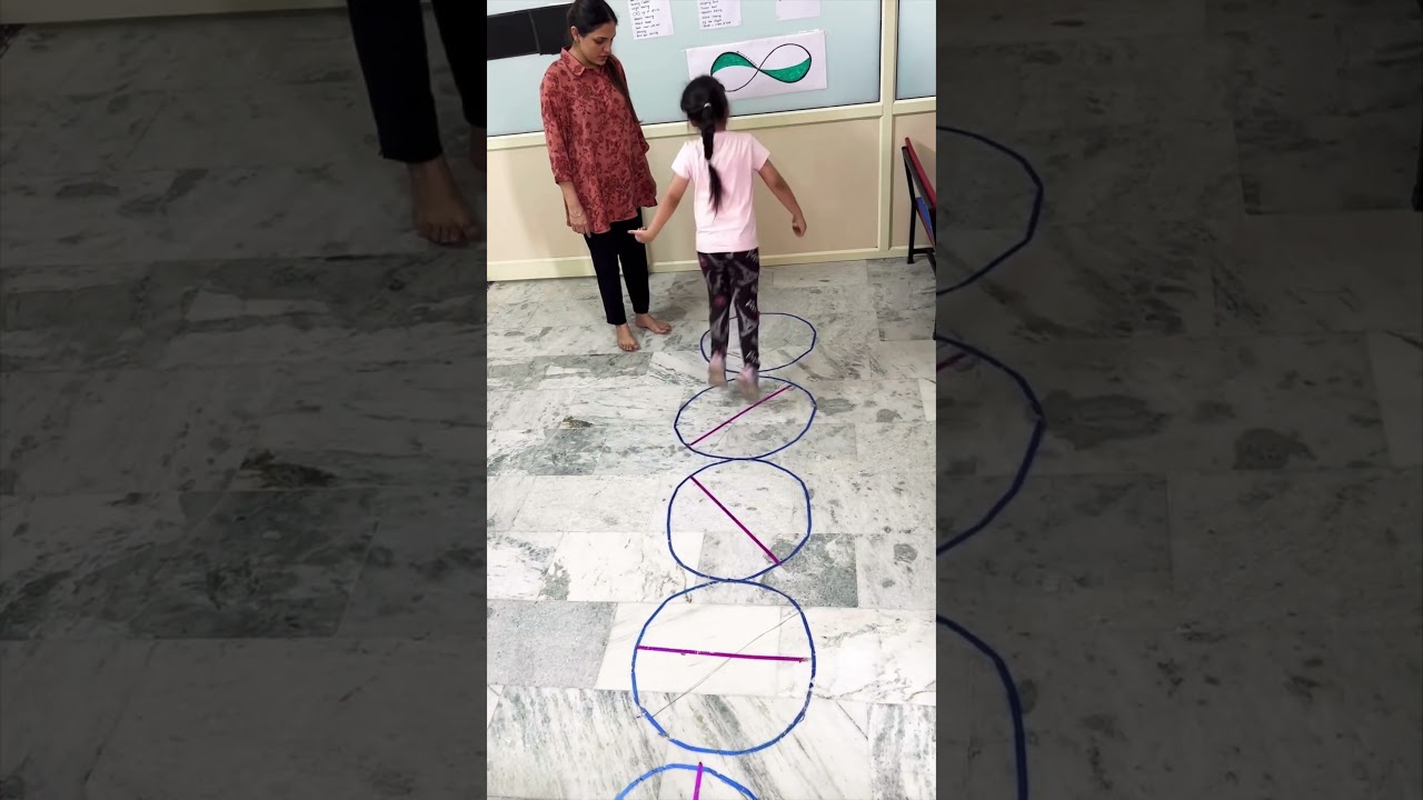 Boost Gross Motor Skills at Home with Tape Activities 🧩