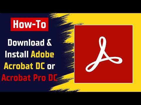 How To Download and Install Adobe Acrobat DC or Acrobat Pro DC in Windows