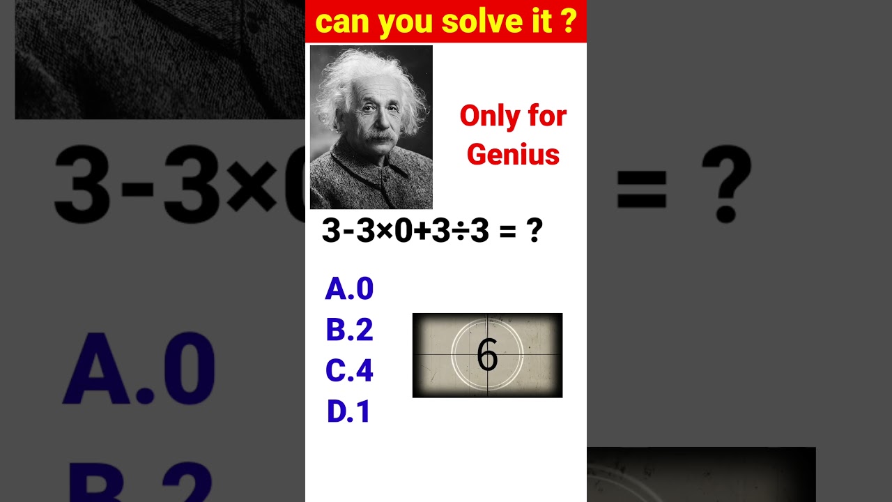 Challenging Genius IQ Math Puzzles & Riddles 🧠 | Test Your Math Skills