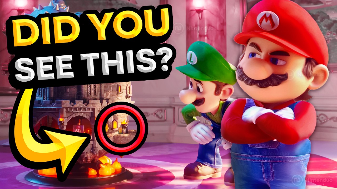 15 Hidden Details in Super Mario Galaxy Movie Trailer 🌟