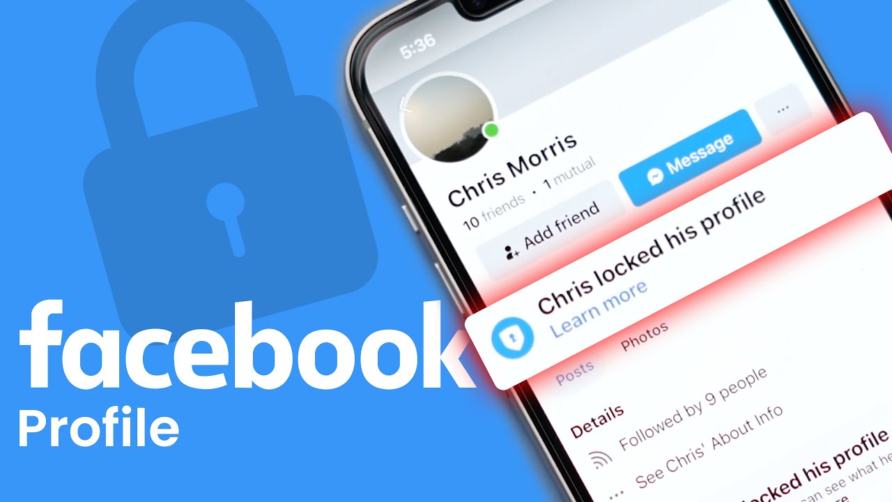 How to Lock Facebook Profile Officially on Any Phone?