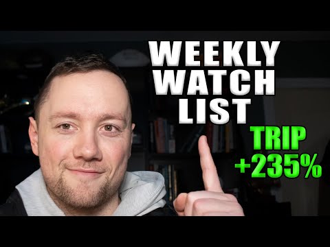 Weekly Stock Watch List- My 235% Profit Trade