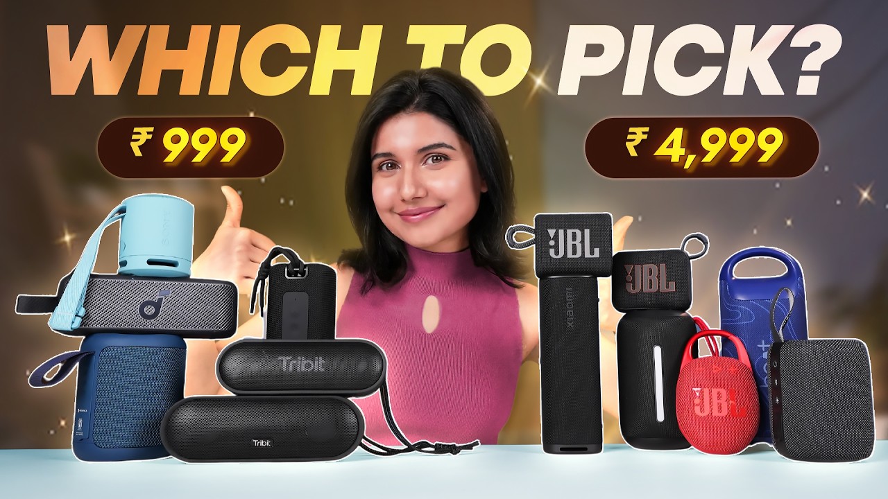 ​I tested the Best Budget Speakers in 2025 (₹1000 to ₹5000)