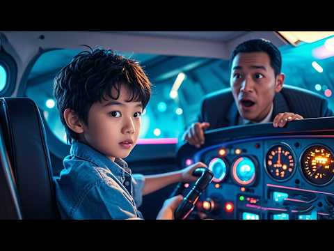 ولد عمره 8 سنوات أنقذ طائرة كانت على وشك السقوط! 😱✈
