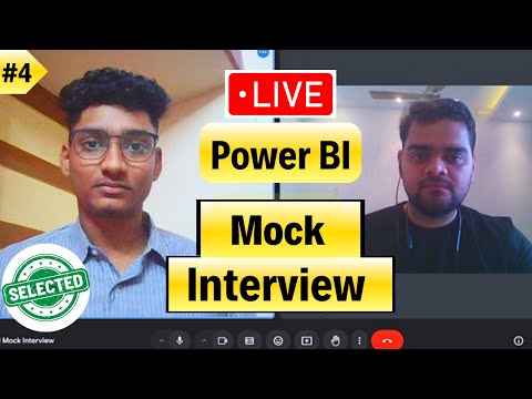 Data Analyst Live Mock Interview | Fresher | Answered 95%  ✔ | EP 4