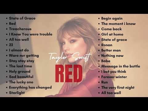 Taylor Swift RED full album ( Taylor version)