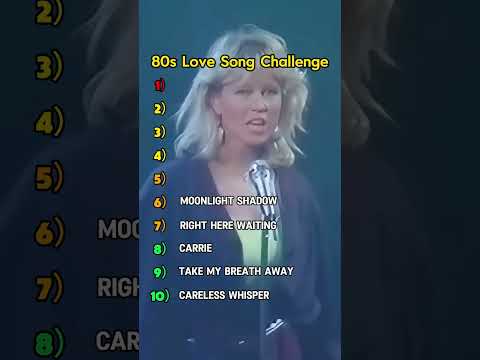 What is the best love song from the 80s? #lovesong #music #80s #CarelessWhisper