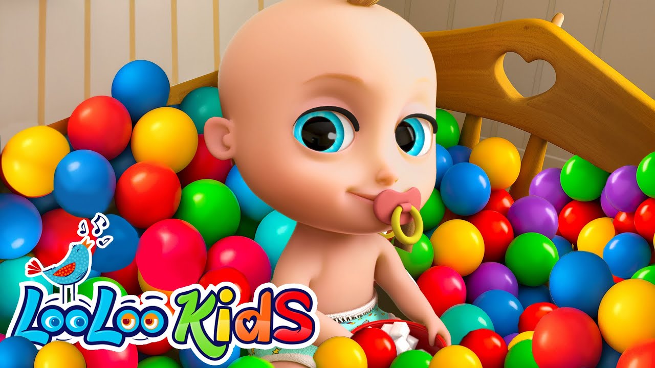 Johny Johny & Baby Shark: Learn Colors with Balls & Eggs